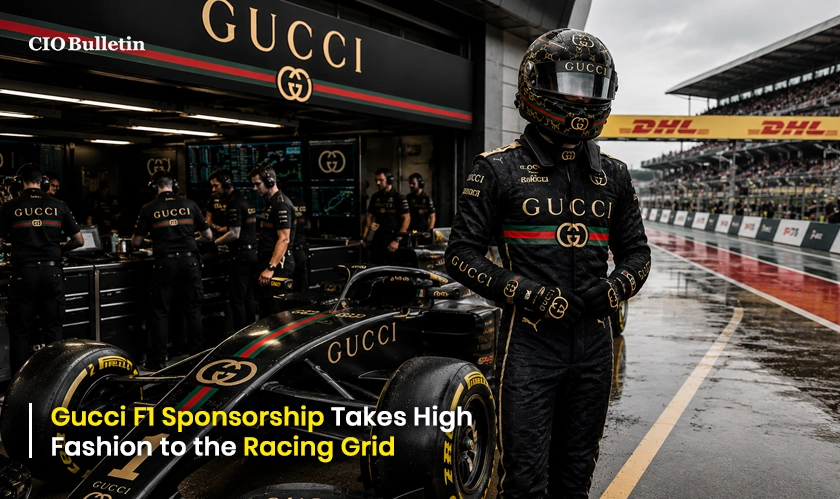  Gucci F1 sponsorship joins the Alpine 